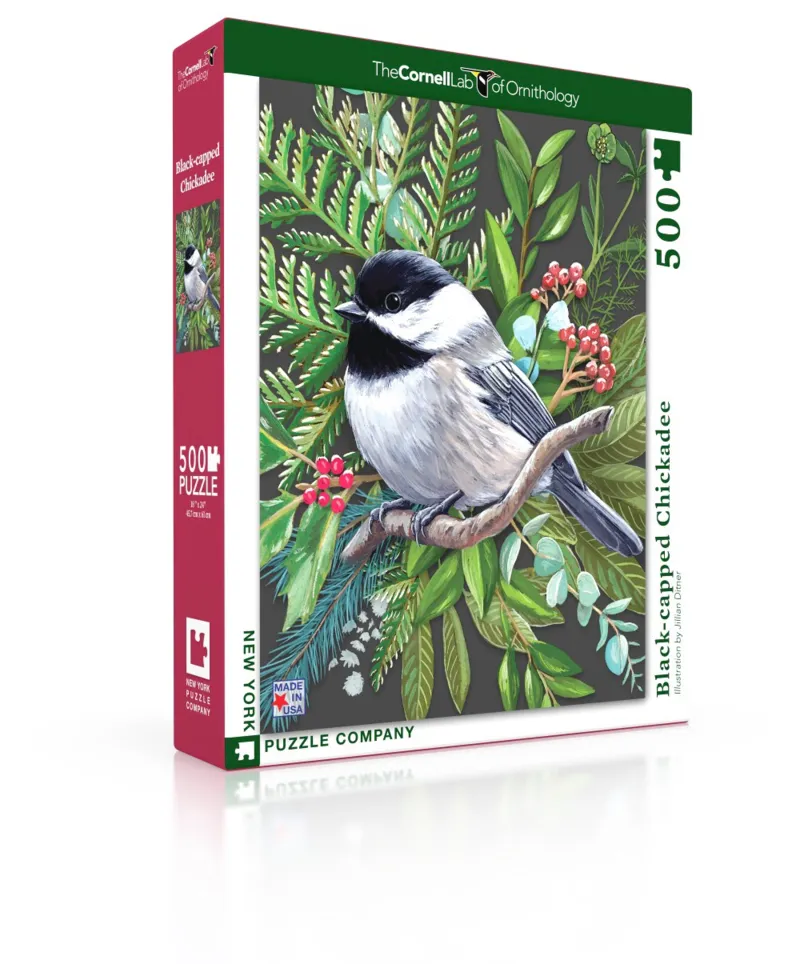 XXL Pieces - Black-capped Chickadee