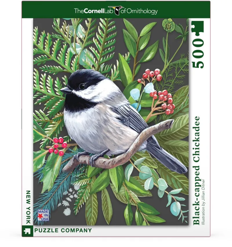 XXL Pieces - Black-capped Chickadee