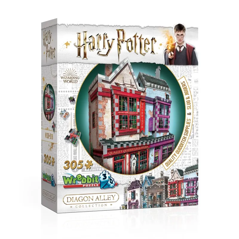 3 x 3D Puzzles - Set Harry Potter (TM)