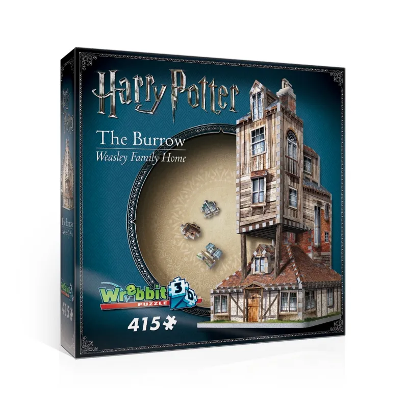 3D Puzzle - Harry Potter (TM): The Burrow - Weasley Family Home