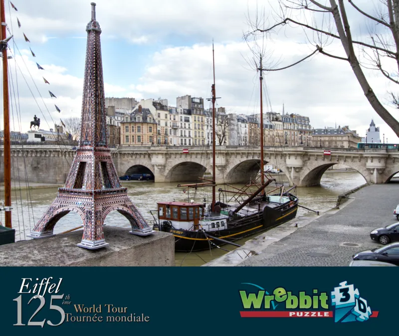 3D Puzzle - Paris: The Eiffel Tower