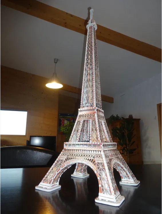 3D Puzzle - Paris: The Eiffel Tower