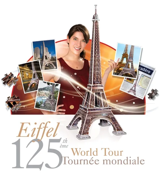 3D Puzzle - Paris: The Eiffel Tower