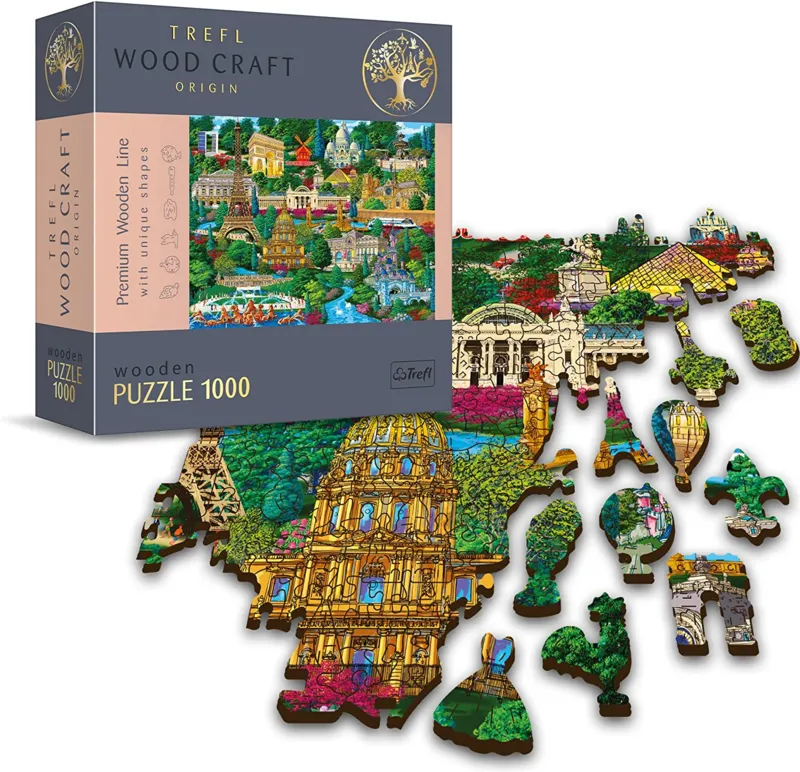 Wooden Jigsaw Puzzle - France
