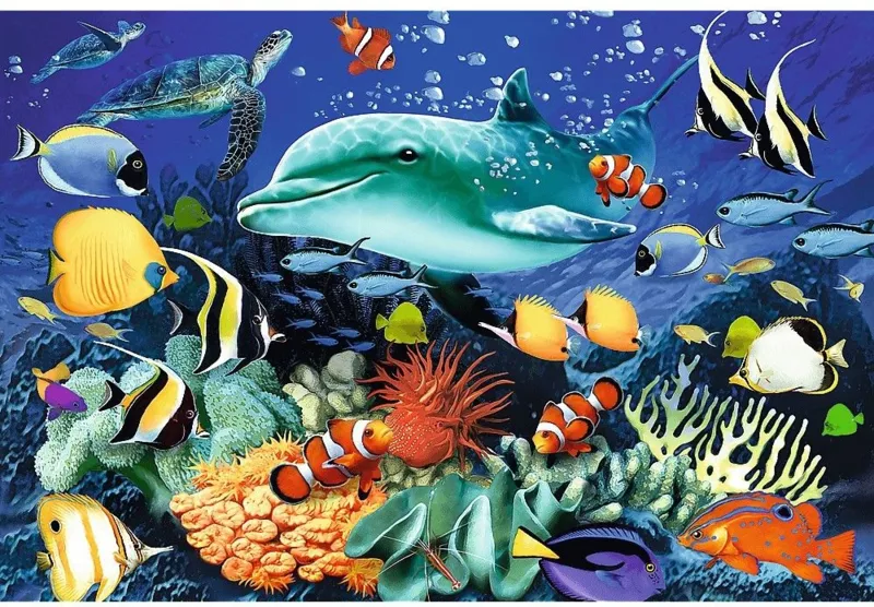 Wooden Jigsaw Puzzle - Sea Life