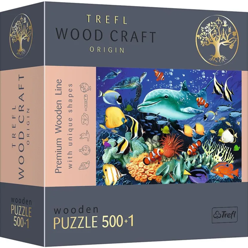 Wooden Jigsaw Puzzle - Sea Life