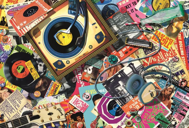 Wooden Puzzle Premium Line - In the World of Music