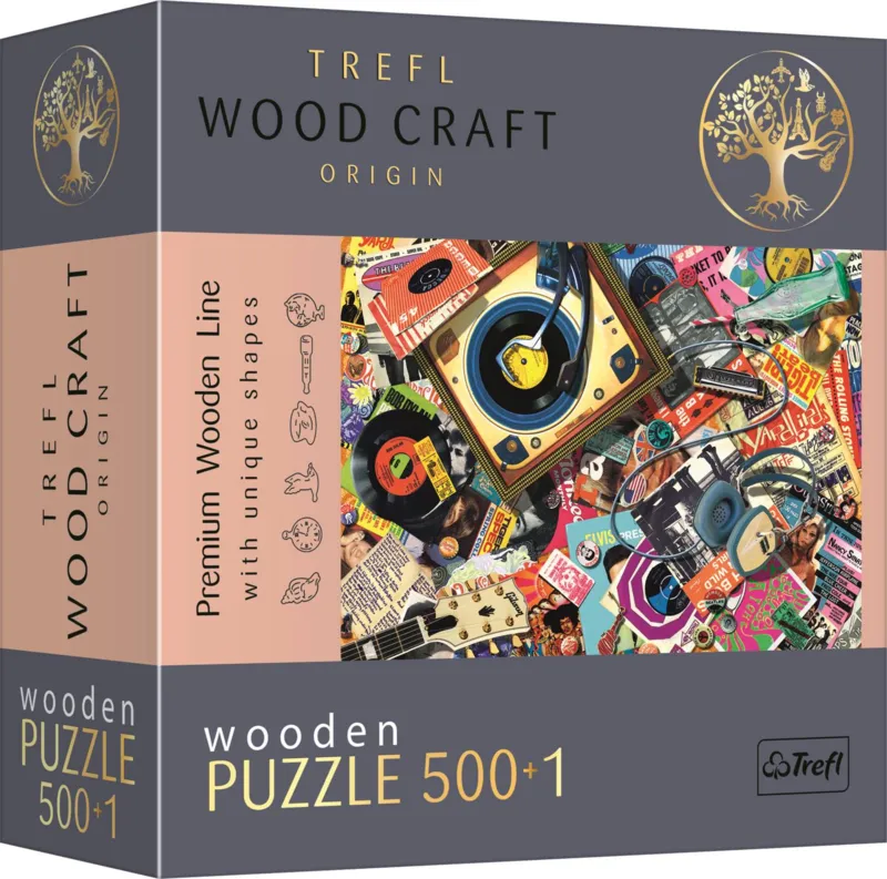 Wooden Puzzle Premium Line - In the World of Music