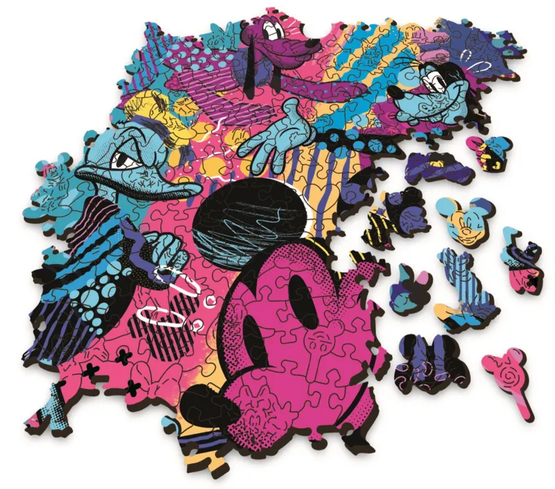 TWooden Puzzle Premium Line - he Iconic Mickey Mouse - Disney Mickey Mouse and Friends