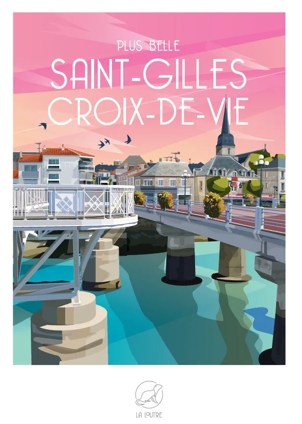 Mini Puzzle 96 Pieces - Plus Belle SAINT-GILLES CROIX-DE-VIE