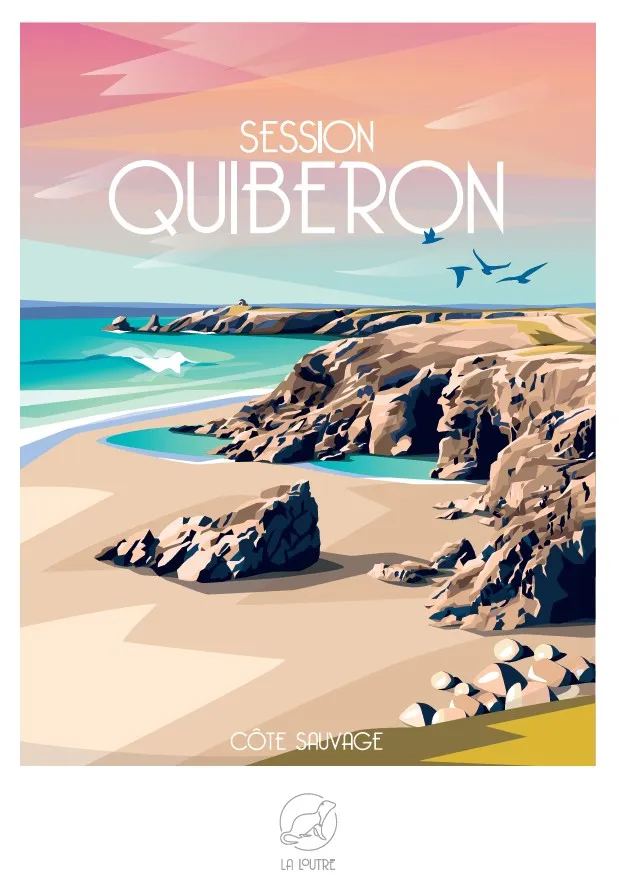 Mini Puzzle 96 Pieces - Session QUIBERON - Côte Sauvage