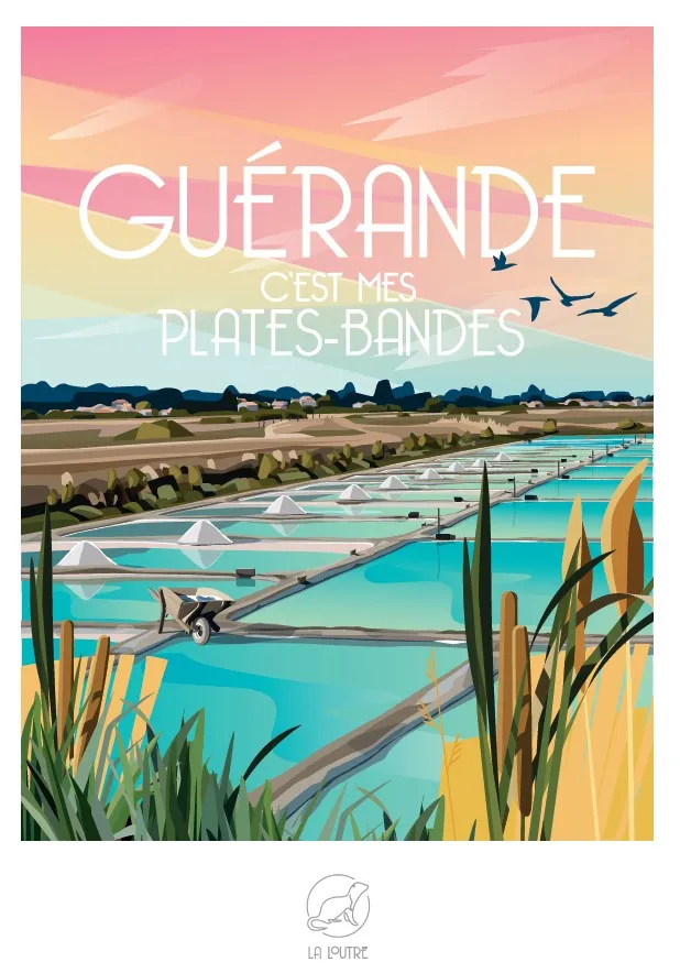 Mini Puzzle 96 Pieces - GUERANDE c'est mes Plates-Bandes