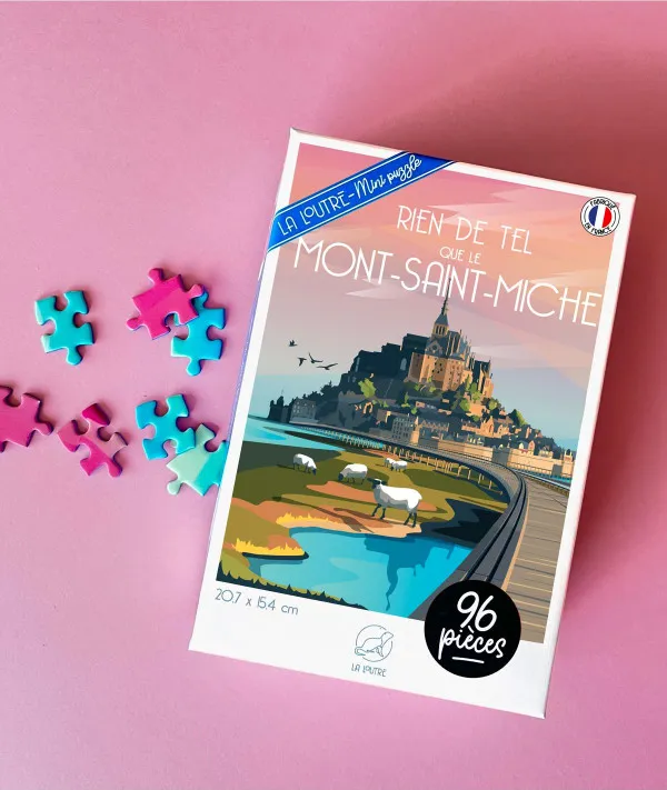 Mini Puzzle 96 Pieces - Rien de tel que le MONT-SAINT-MICHEL