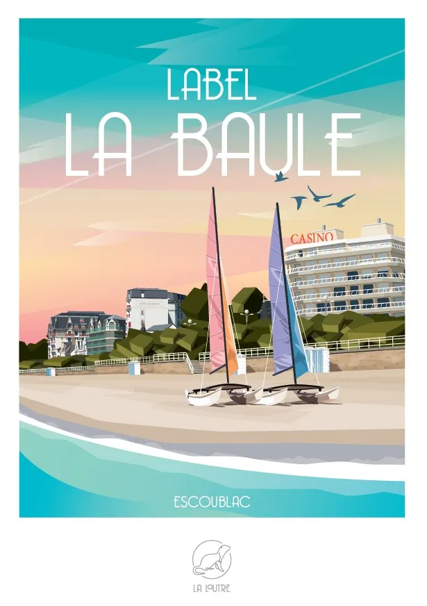 Mini Puzzle 96 Pieces - Label LA BAULE - Escoublac