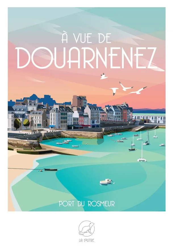 A vue de DOUARNENEZ