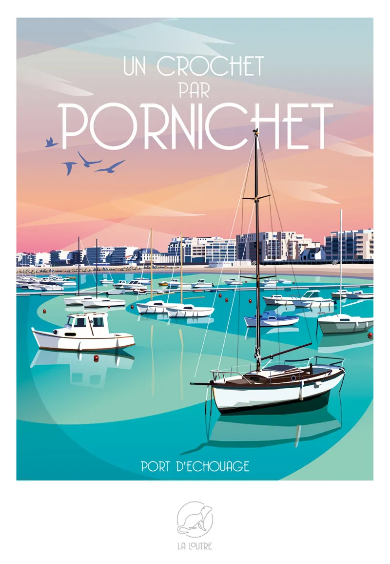 Un Crochet par PORNICHET - Port d'Echouage