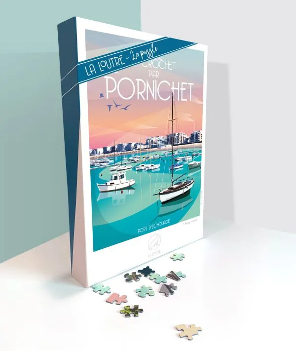 Un Crochet par PORNICHET - Port d'Echouage