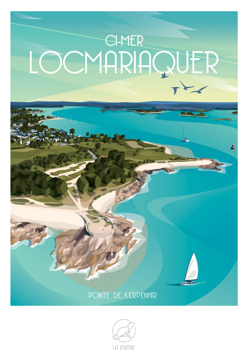 Locmariaquer by the sea