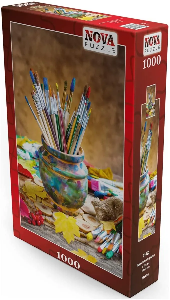 My Paints and Brushes