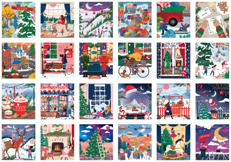 Advent Calendar Pieces & Peace