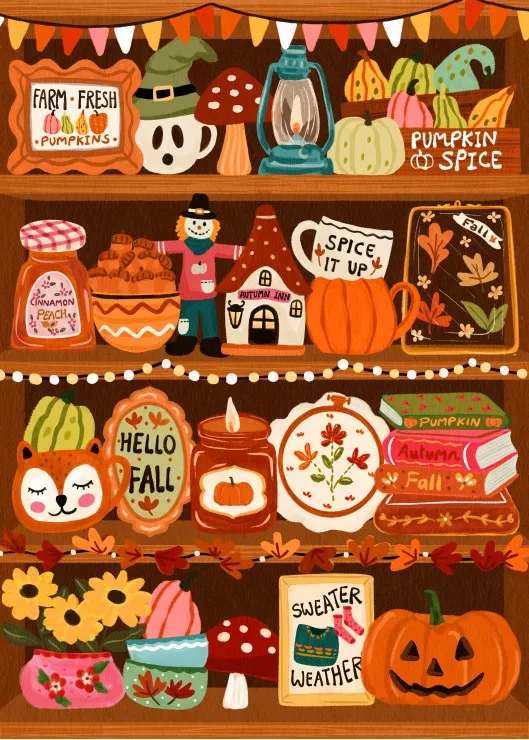 Autumn Shelf
