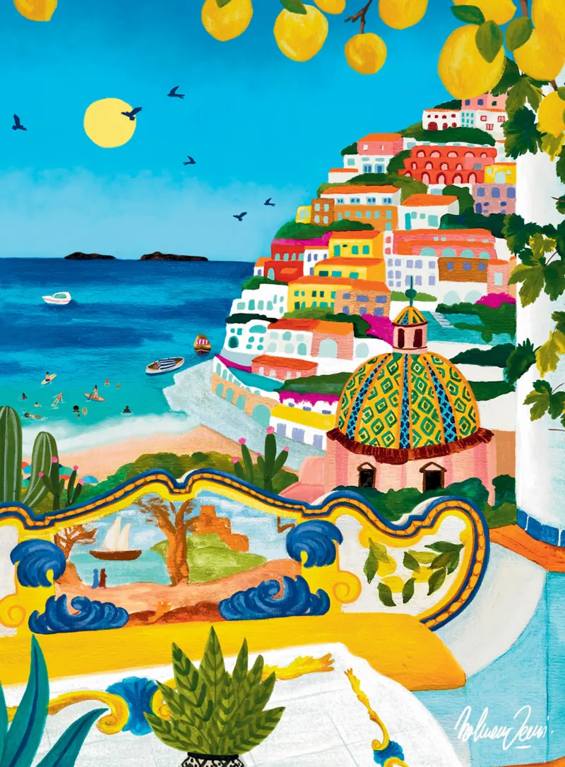 Mini Puzzle - Positano