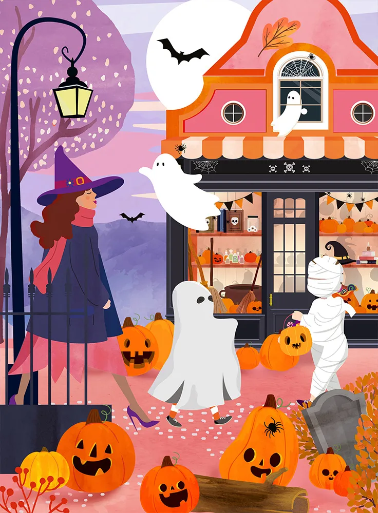 Mini Puzzle - Halloween