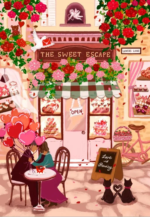 The Sweet Escape - Valentine's Cafe