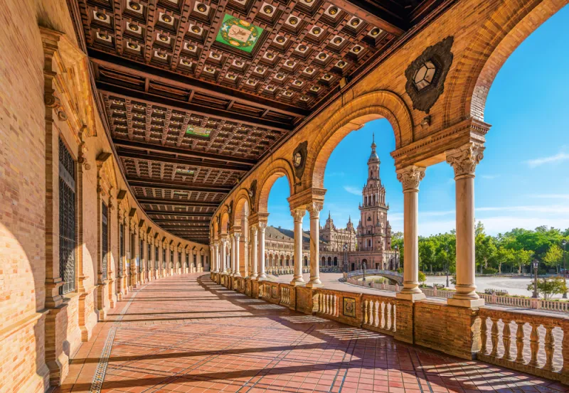 Spanish Square, Seville, Spain