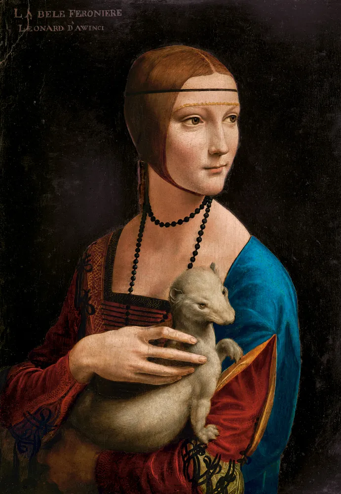 Art Collection - Lady with the Ermine, Leonardo da Vinci