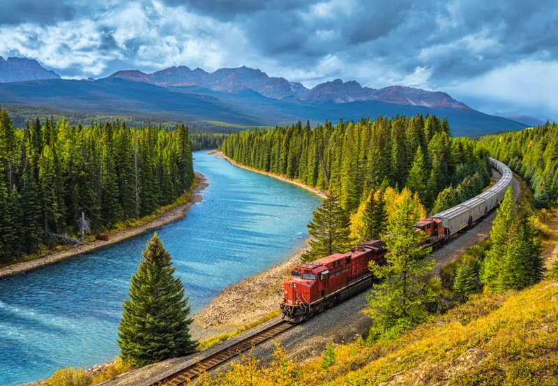 Canadian Pacific Railway in Banff National Park