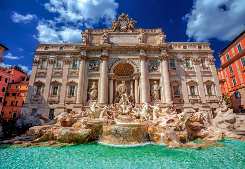The Trevi Fountain