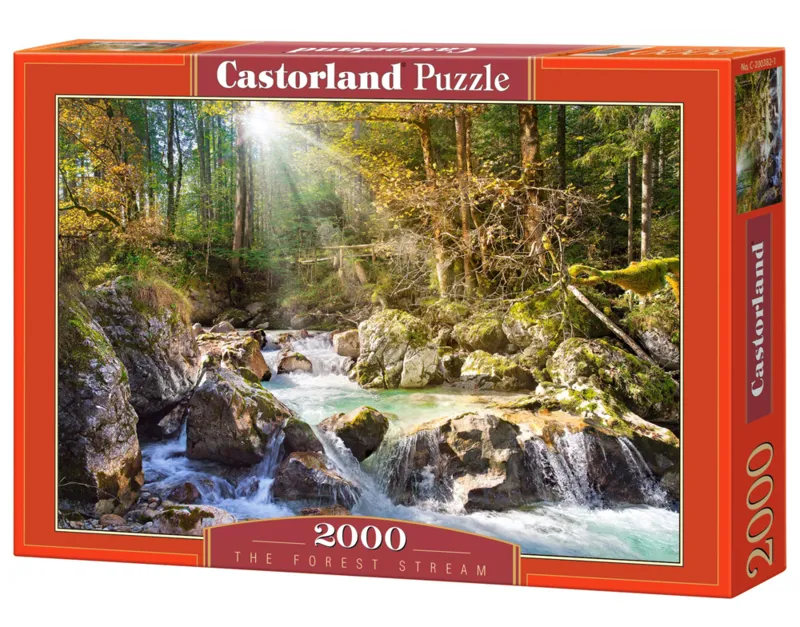 Jigsaw Puzzle - 2000 Pieces - Stream in the Forest