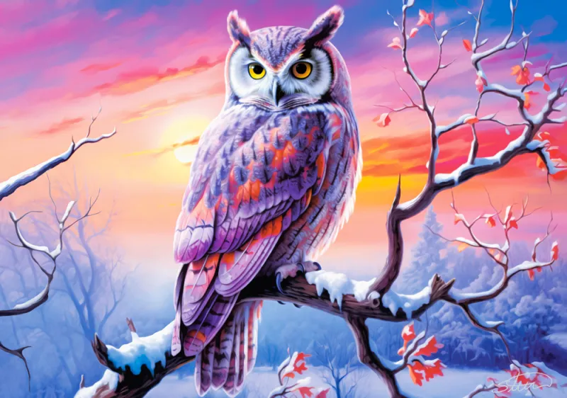 Owl's Perfect Evening
