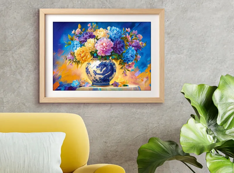 Flowers in Chinese Porcelain