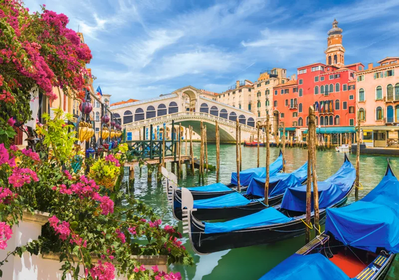 The Grand Canal in Venice