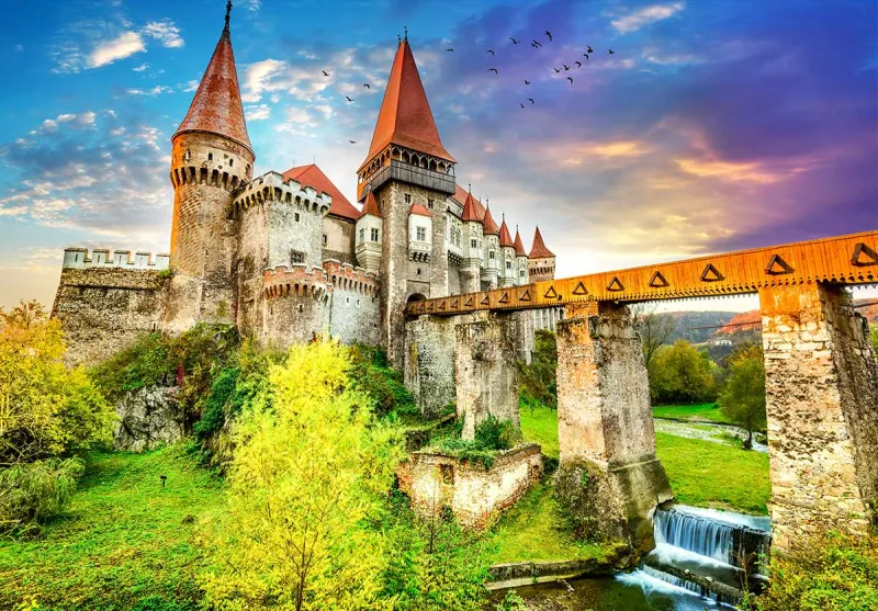 Corvin Castle - Gothic Largest Castles in Europe