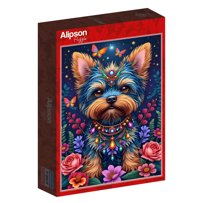 Dog in Flowerland