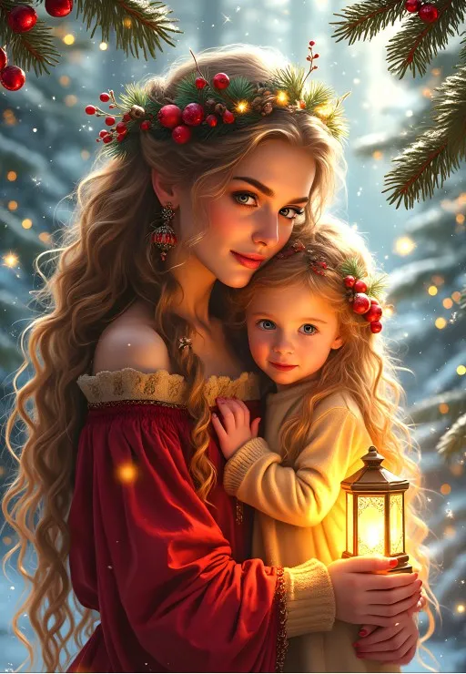 Tendresse de Noël - Mother and Daughter Collection