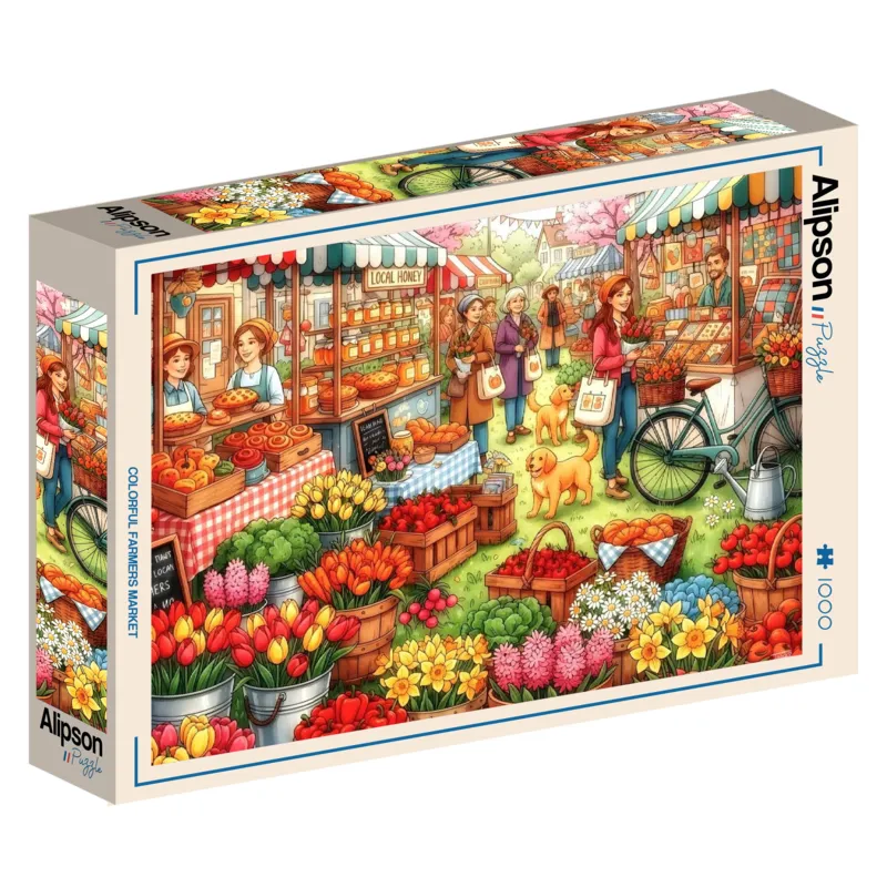 Colorful Farmers Market