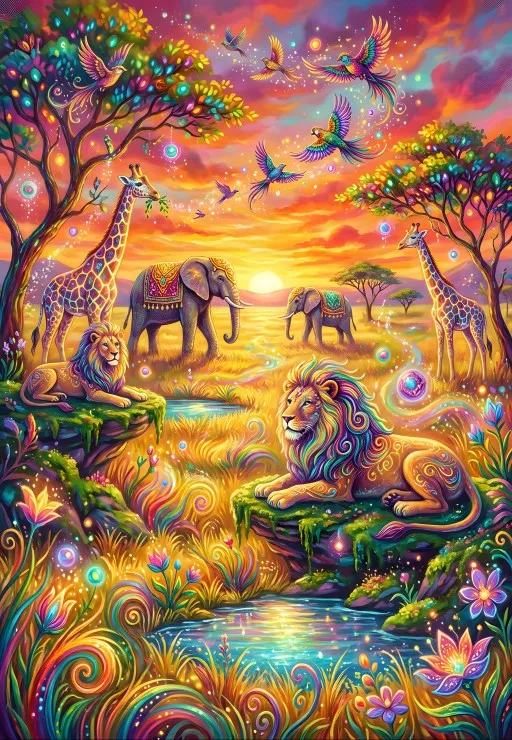 Animals of the Savannah