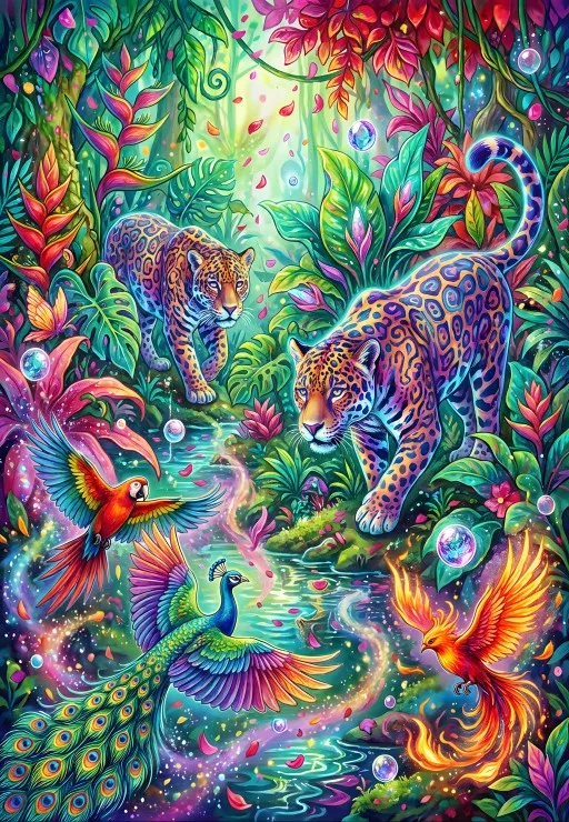 The Jungle of a Thousand Colours