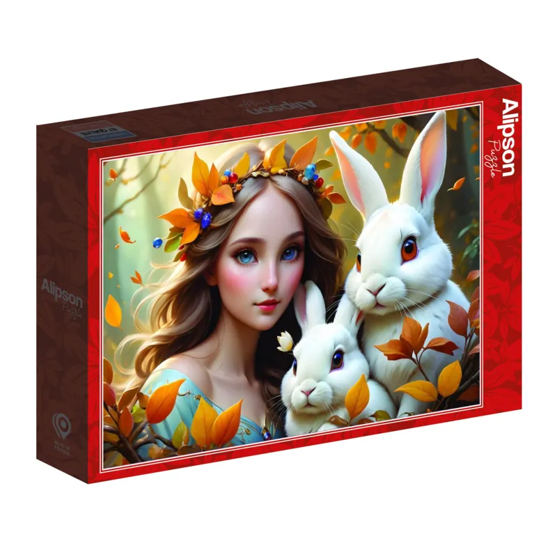 Lady and Bunnies