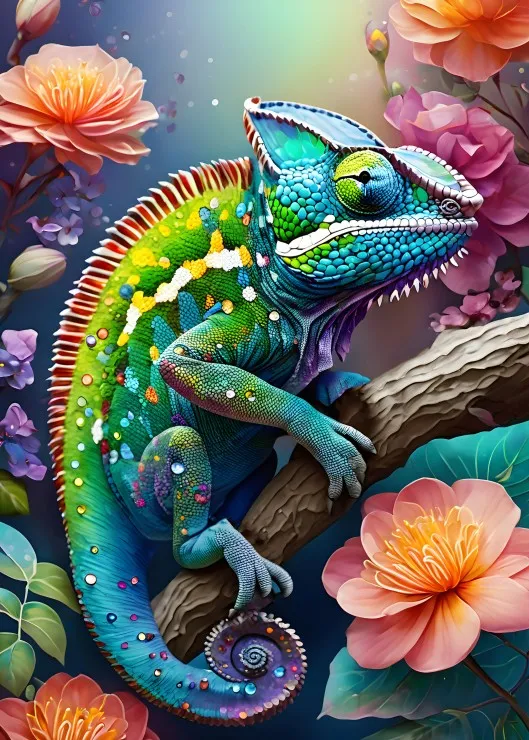 Colourful Chameleon