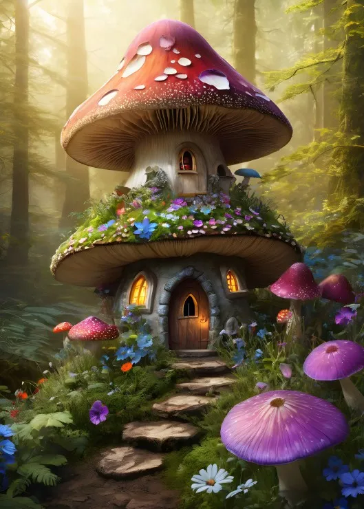 Underwood Mushroom House