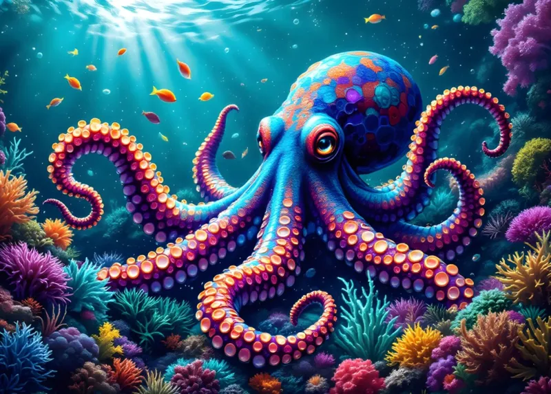 Deep-Sea Octopus