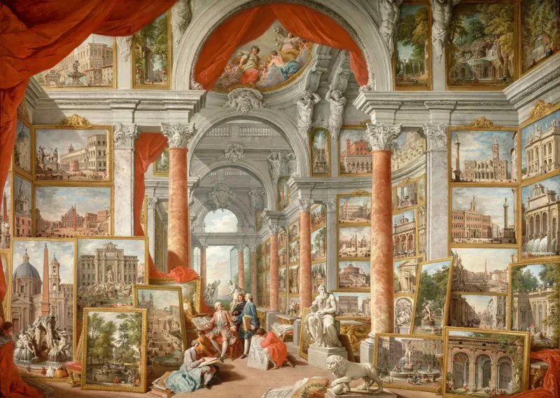 Paolo Panini: Views of Modern Rome