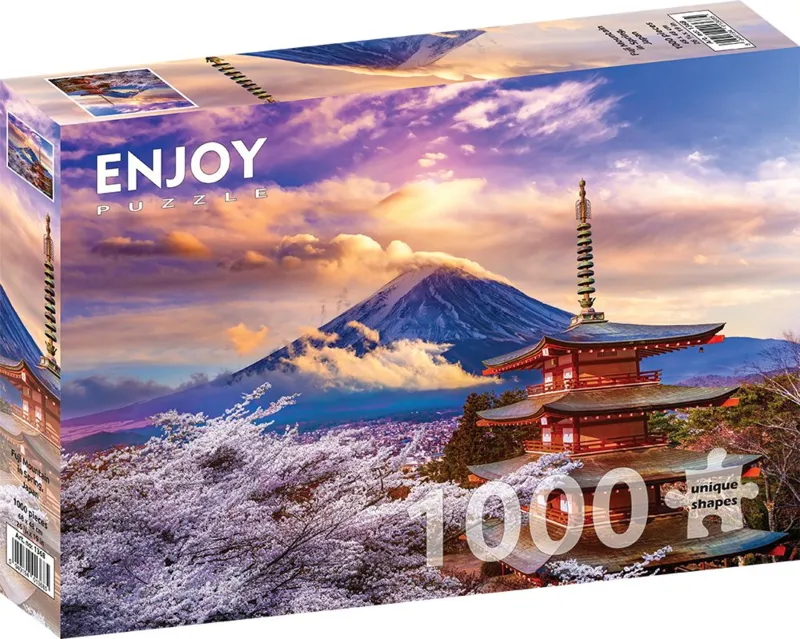 Fuji Mountain in Spring, Japan