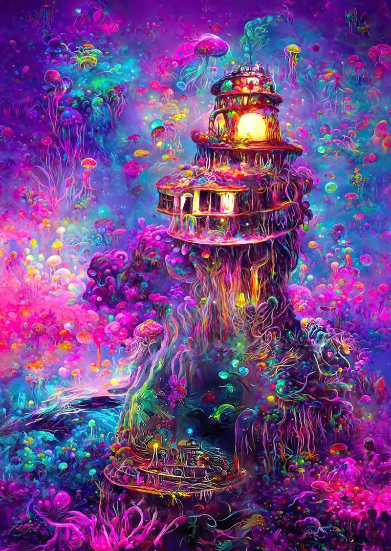 Underwater Lighthouse