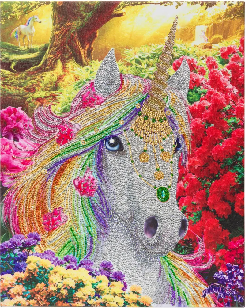 Crystal Art - Diamond Embroidery Kit - Unicorn